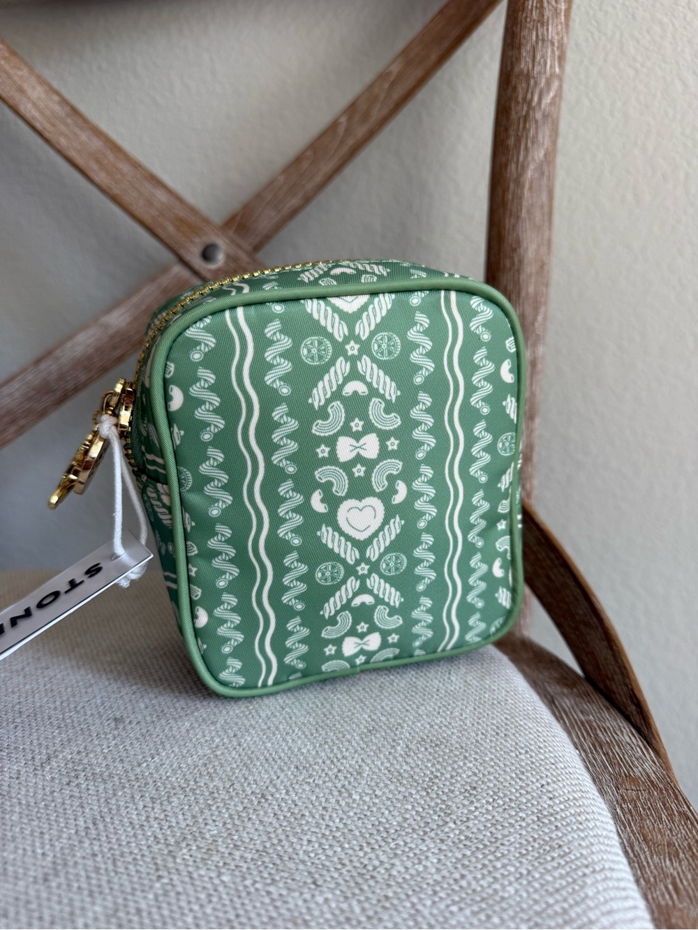 Stoney clover mini pouch Al denta pasta print